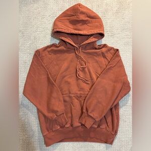 Wilfred Rust Hooded Pullover Sweatshirt